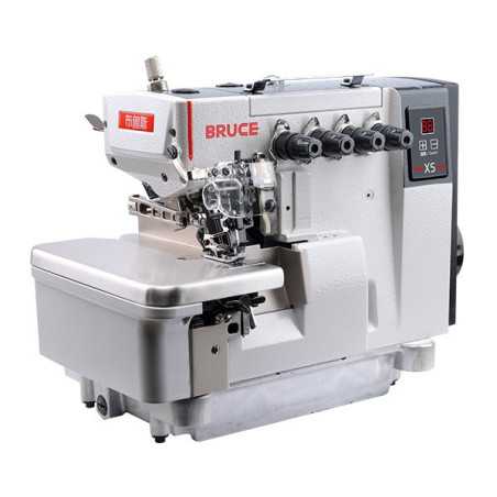 Stainless Steel Automatic Bruce X5 Over Lock Sewing Machine