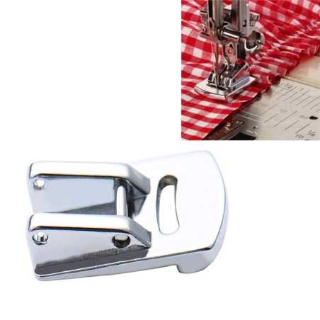 Double Gathering Snap On Presser Foot For All Type Automatic Domestic Sewing Machine USHA|BROTHER|SINGER etc