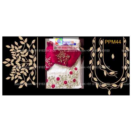 South Indian Embroidery Neck Design Collection PPM44