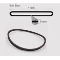 Sewing Machine Belt for Domestic Sewing Machine Motor Universal (Black) - 2pcs Parts