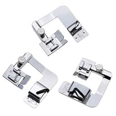Boundless® 3Pcs Household Hemming Cloth Strip Presser Foot Sewing