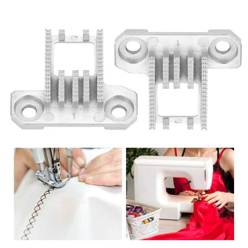 Feed Dog, Fine Workmanship Sewing Machine Part, Iron Anti-Corrosion 2pcs for Home DIY Home
