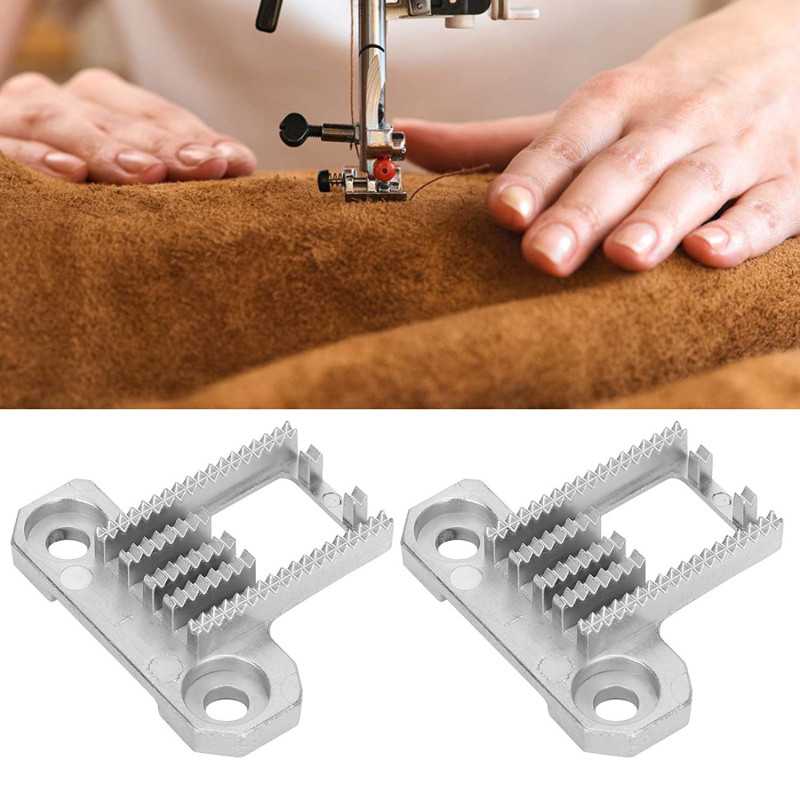 Feed Dog, Fine Workmanship Sewing Machine Part, Iron Anti-Corrosion 2pcs for Home DIY Home